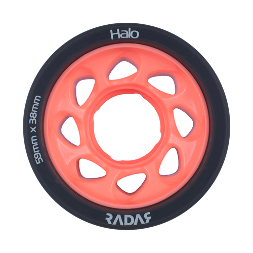 Riedell Skates Radar Halo 59mm Indoor Skate Wheels (Set of 4) 10th view