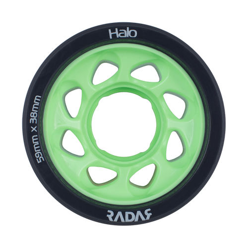 Riedell Skates Radar Halo 59mm Indoor Skate Wheels (Set of 4) 12th view
