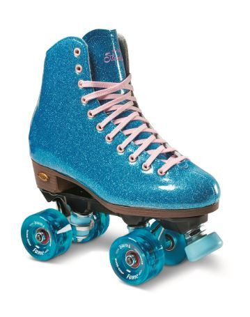 Sure-Grip Quad Roller Skates - STARDUST (Fame Wheels)