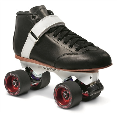 Sure-Grip Quad Roller Skates - Phoenix Avenger Magnesium (Mens sizes)
