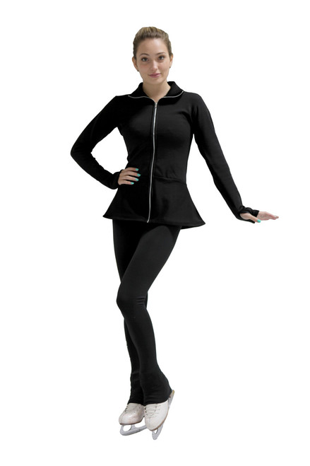 Kami-So Polartec Peplum Ice Skating Jacket 2nd view