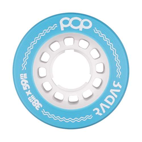 Riedell Skates Radar Pop 59mm Indoor Skate Wheels (Set of 4) 5th view
