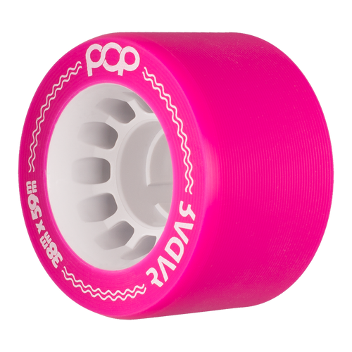 Riedell Skates Radar Pop 59mm Indoor Skate Wheels (Set of 4) 7th view