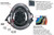 S1 Fullface Lifer Helmet - Black Gloss 6th view