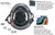 S1 Mega Lifer Helmet - Dark Grey Matte 2nd view