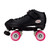 Riedell Quad Roller Skates - R3 Derby (Black)