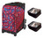 Zuca Sport Bag - Paisley in Red  with 2 Small Utility Pouch (Black Frame)