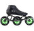 Atom Luigino Strut 3 Wheel Indoor Inline Skate Package (Boom Indoor 90mm Firm) 4th view