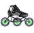 Atom Luigino Kid's 3 Wheel Adjustable Challenge Indoor Inline Skate Package
