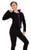ChloeNoel Figure Skating Outfit -  J48 Color Zipper Fitted Figure Skating Jacket and P23 Skate Figure Skating Pants With 1.5 Inch Waist (Clearance)