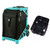 Zuca Sport Bag - Stealth with Gift  One Large and Two Mini Utility Pouches (Turquoise Frame)