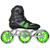 Atom Pro Fitness 3x125 Outdoor Inline Skate Package