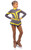 IceDress Figure Skating Outfit - Thermal -Choctaw (Gray with Yellow Line)
