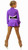 IceDress Figure Skating Dress-Thermal -  Jackson (Purple)