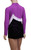 IceDress Figure Skating Dress-Thermal -  Charlotte (Purple and White)