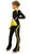 IceDress - IceDress Figure Skating Outfit - Thermal - Split (Yellow)
