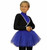 IceDress Figure Skating Outfit - Thermal - Fuete (Black, Blue)