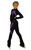 IceDress Figure Skating Outfit - Thermal -Euler (Black and Purple)