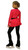 IceDress Figure Skating Outfit - Thermal - Butterfly (Raspberry)