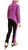 IceDress Figure Skating Outfit - Thermal - Drape-2 (Purple)