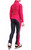 IceDress Figure Skating Outfit - Thermal - Drape-2 (Raspberry)