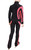 IceDress Figure Skating Outfit - Thermal - Lutz (Black and Coral)