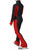 IceDress Figure Skating Outfit - Thermal - Squares (Red)