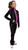 IceDress Figure Skating Outfit - Thermal - Kant (Black with Pink Line)