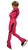 IceDress Figure Skating Jacket -Flip (Fuchsia with Black Line)