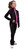 IceDress Figure Skating Jacket - Kant (Black with Pink Line)