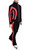 IceDress Figure Skating Jacket - Lutz (Black and Coral)