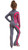 IceDress Figure Skating Jacket - Lutz (Light Grey and Raspberry)