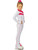 IceDress Figure Skating Jacket - Rays (White and Raspberry)