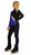 IceDress - IceDress Figure Skating Jacket - Split (Cornflower blue)
