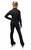 IceDress Figure Skating Jacket -Todes(Black with Purple Line)