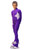 IceDress Figure Skating Outfit - Thermal - Star (Purple with White)