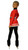 IceDress - Figure Skating Skirt s -Line (Red and White)