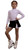 IceDress - Figure Skating Skirt s -  Rogue (Black and White with velvet)