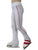 IceDress - Sweatpants -  Rays (White with Raspberry Lines)
