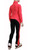 IceDress Figure Skating Pants - Drape-2 (Coral)