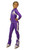 IceDress Figure Skating Pants -Euler (Purple and White)