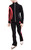 IceDress Figure Skating Pants - Lutz (Black and Coral)