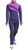 IceDress Figure Skating Pants - Rays (Gray and Purplet)