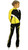 IceDress - IceDress Figure Skating Pants - Split (Yellow)