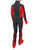 IceDress Figure Skating Pants - Squares (Red)