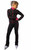 IceDress Figure Skating Pants -Todes(Grey with Pink Line)