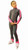 IceDress Figure Skating Jacket -Bracket (Grey with Pink Line)