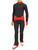 IceDress - Figure Skating Training Overalls - Oriental (Gray with Red belt)