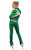 IceDress Figure Skating Outfit - Thermal - IceDress (Green with White)