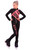 IceDress Figure Skating Outfit - Thermal - IceDress (Black with Coral)